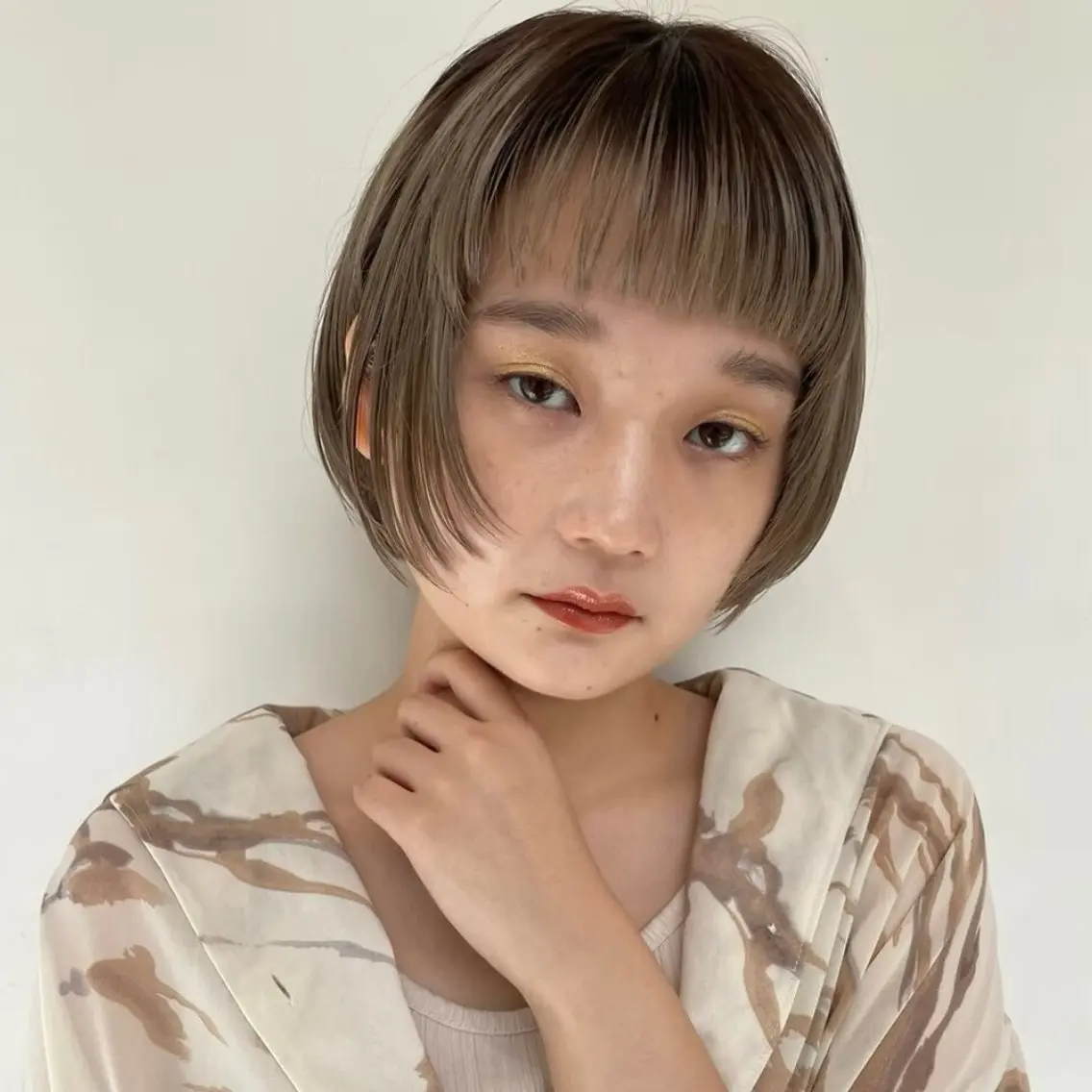 ショート カラー ショート〜ボブ✂︎ 武蔵小杉　南澤佑介のヘアスタイル