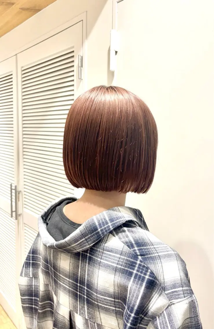 ショート カラー ヘアカラー トリートメント EIGHT新宿 新井彩斗のヘアスタイル
