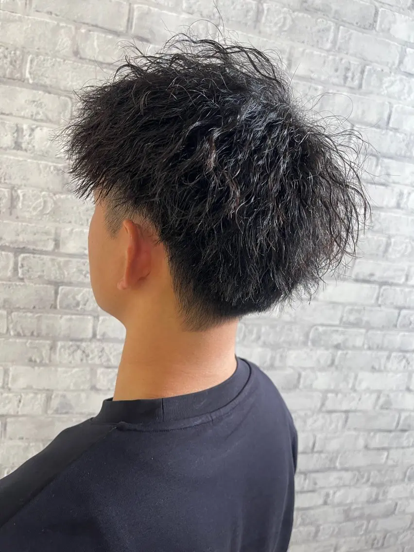パーマ メンズ メンズパーマ メンズツイストパーマ ツイストパーマ 三浦 みのりのヘアスタイル