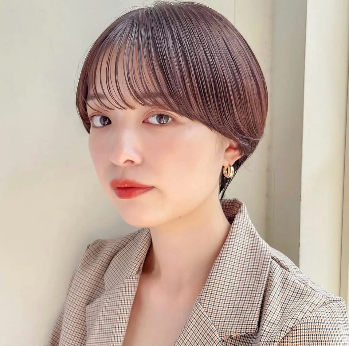 ショート マツイ モモノのヘアスタイル