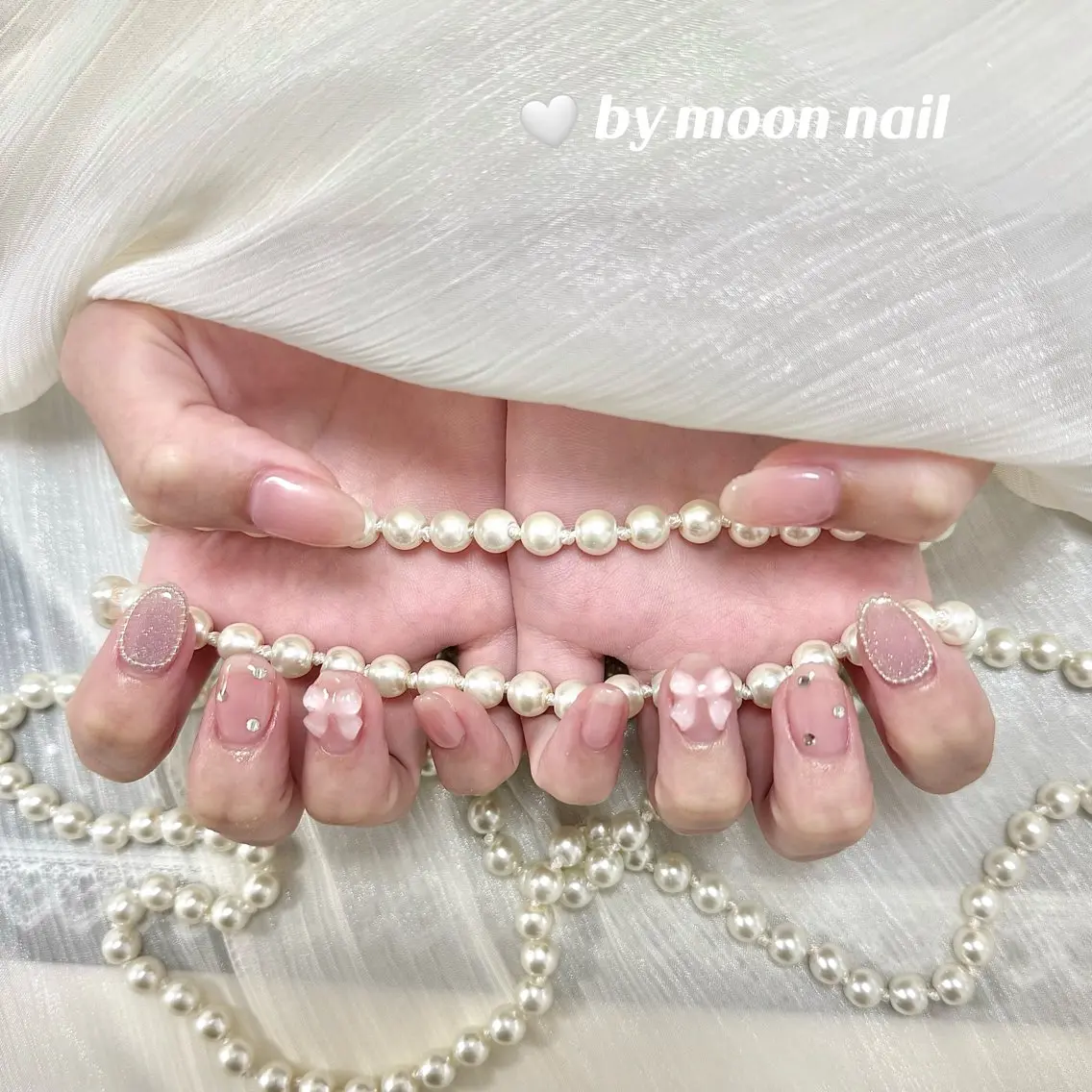 ネイル ハンドネイル ハンドケア 🍑 momo_nailのネイルデザイン