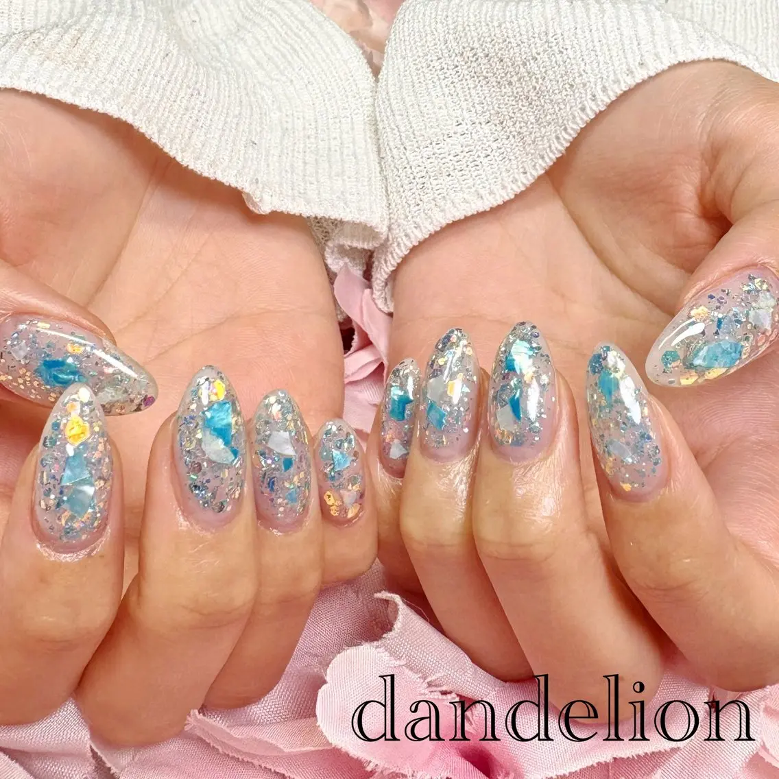 ネイル ハンドネイル ハンドケア dandelion ダンデライオンのネイルデザイン