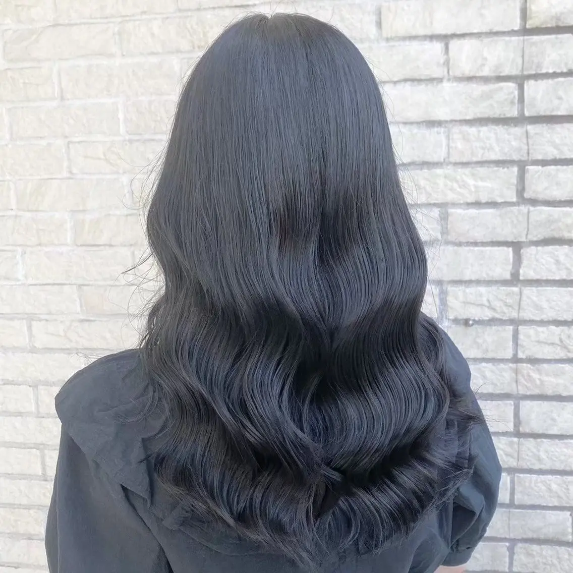 ロング カラー 縮毛矯正/ワンカラー モデル募集🫧羽夏のヘアスタイル