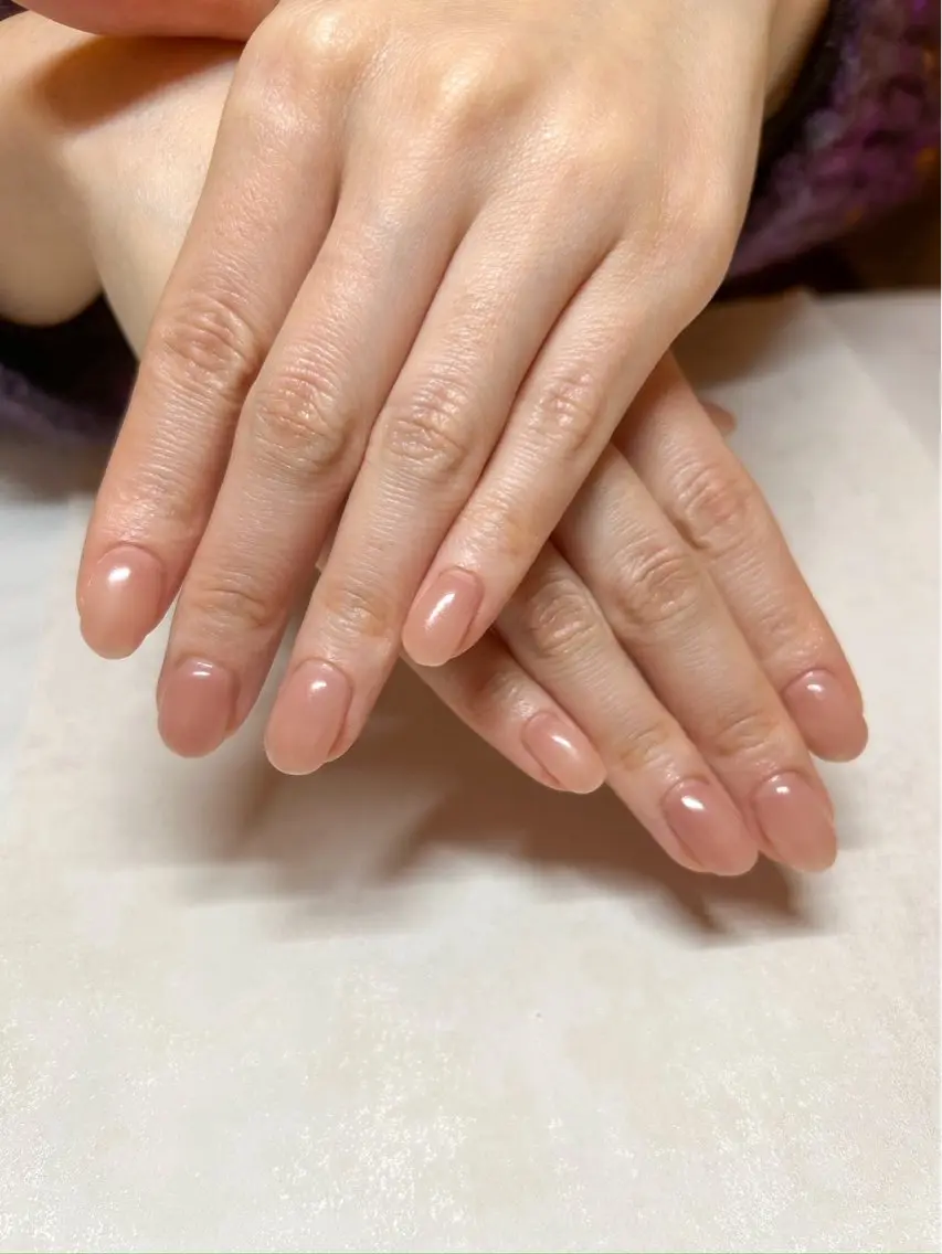 ネイル ワンカラーネイル sun nailのネイルデザイン