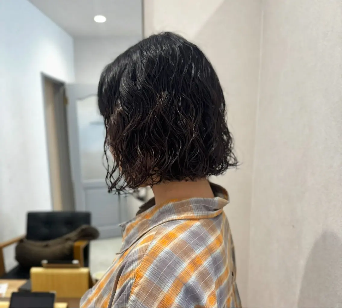 パーマ 祖慶 歩のヘアスタイル