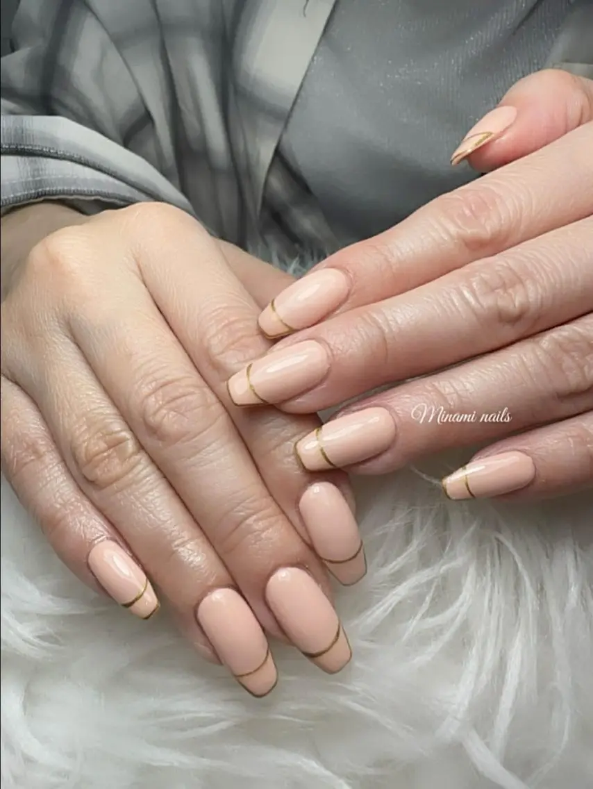 ネイル アートネイル オーロラネイル ガーリー キラキラネイル 韓国ネイル ハンドネイル Minami Nailsのネイルデザイン