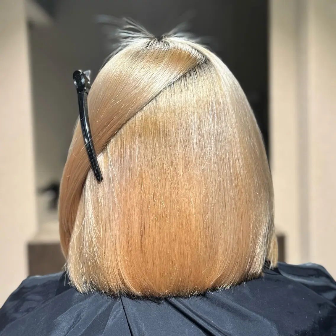 ロング パーマ 髪質改善 韓国風ヘア 縮毛矯正 トリートメント ヘアカラー トリートメント 髪質改善Ⅰ透明感 艶カラーⅠたつやのヘアスタイル
