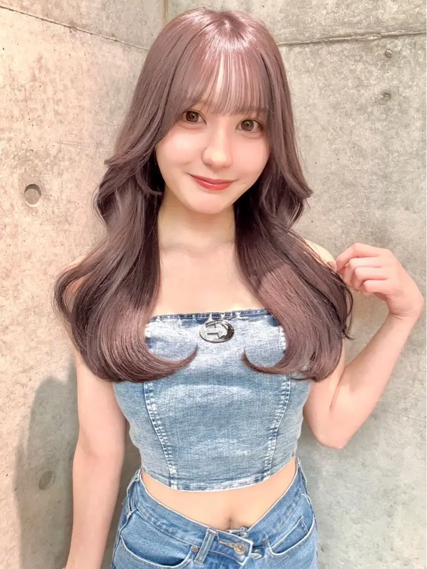 カラー 透明感カラー ハイトーンカラー ヘアカラー トリートメント ヘッドスパ Rio /透明感カラ ー/ハイトーンのヘアスタイル