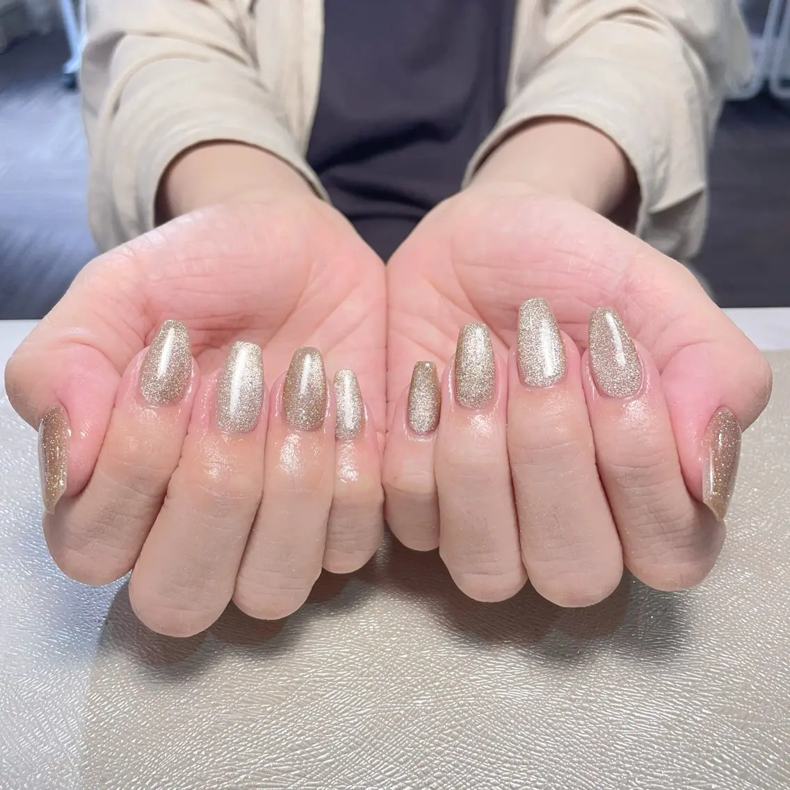 ネイル マグネットネイル ハンドネイル D.d Nail Moeのネイルデザイン