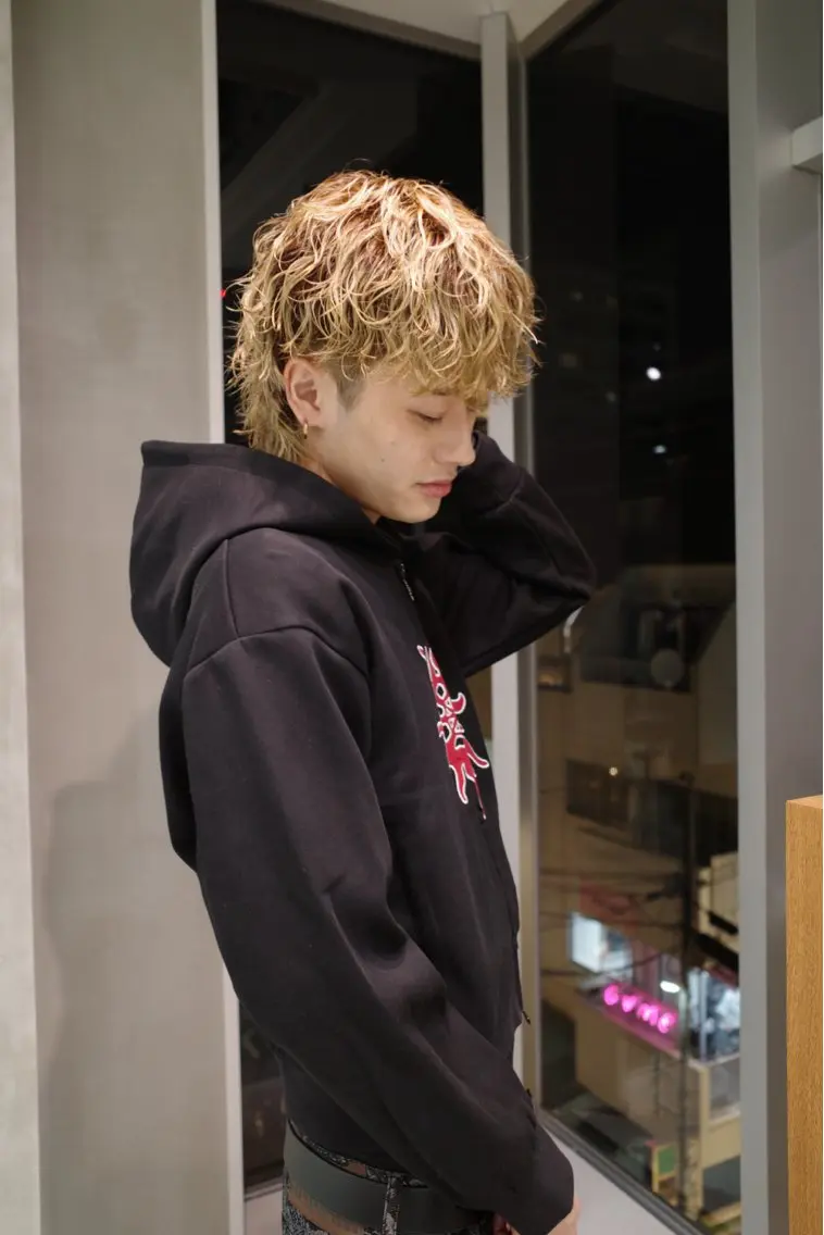 パーマ スパイラルパーマ カット パーマ 八原 良来のヘアスタイル