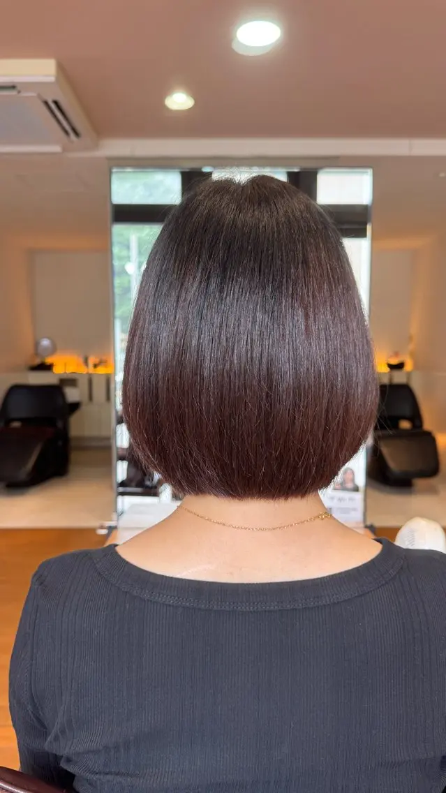 カット ボブカットモデル募集 みゆ🫧のヘアスタイル