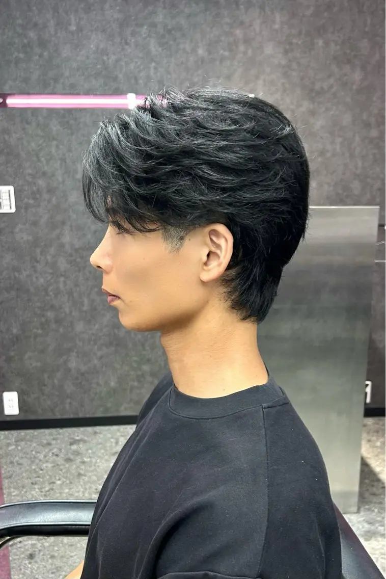 ショート メンズ カット ヘアセット メンズスタイリスト 前田雄輝のヘアスタイル