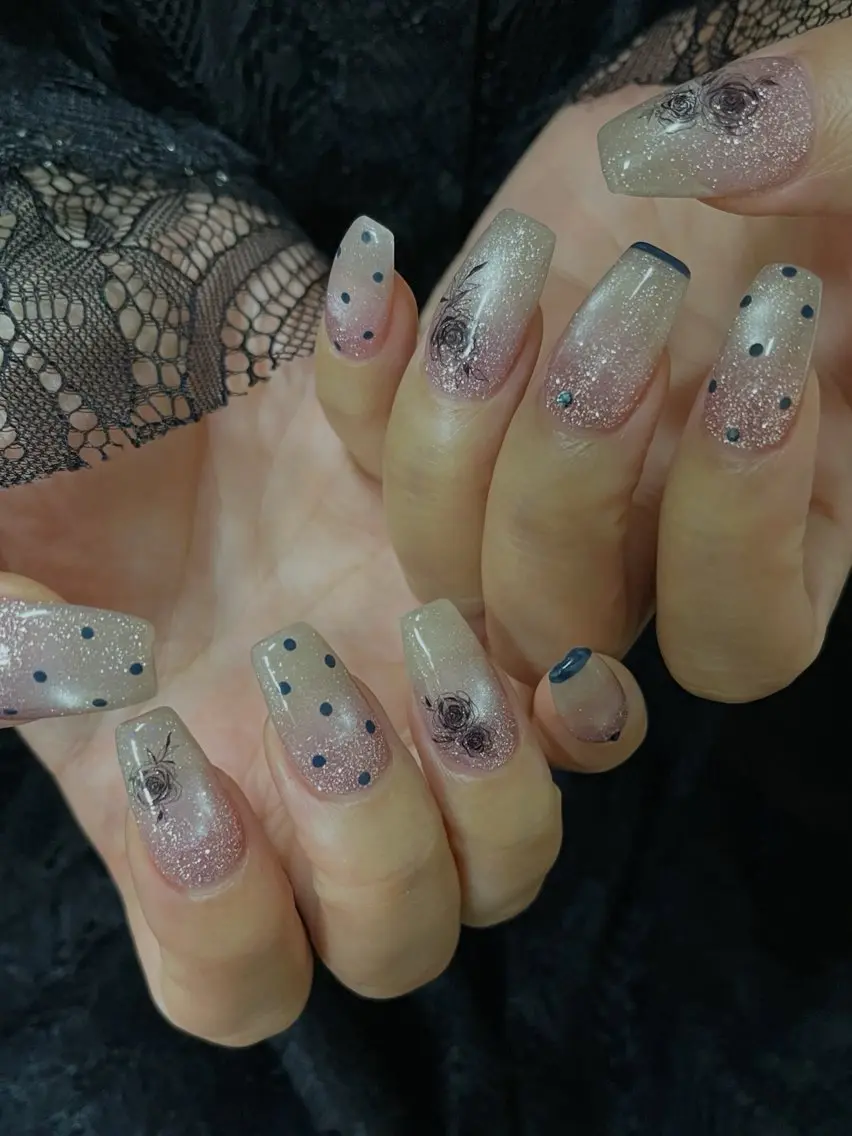 ネイル ハンドネイル 𝑡𝑖𝑎𝑚𓂃 きむらゆきののネイルデザイン