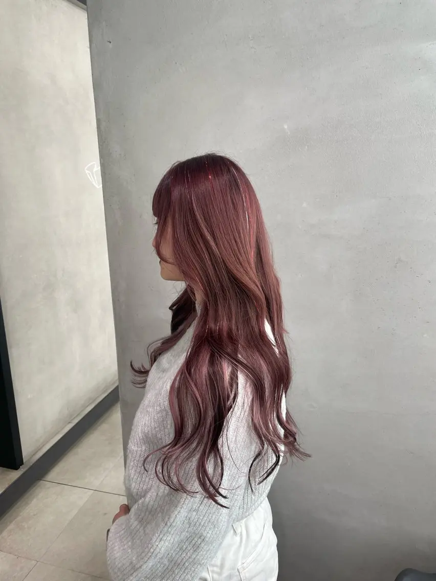 艶暖色/ベージュ SAKI💜のヘアスタイル