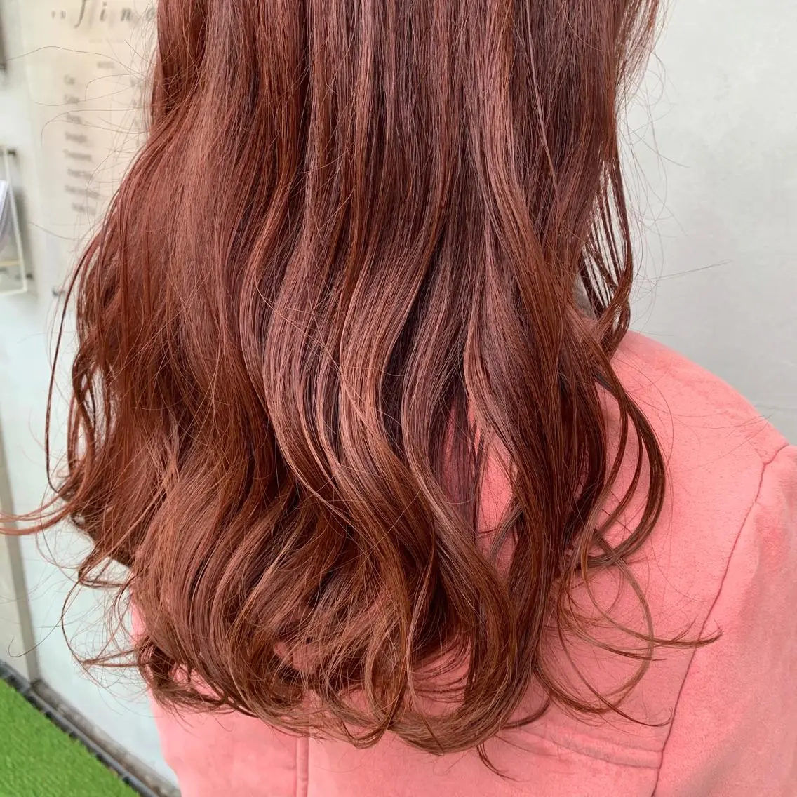 ロング カラー 縮毛矯正 トリートメント ︎︎🧸 ユリ ︎︎🧸のヘアスタイル