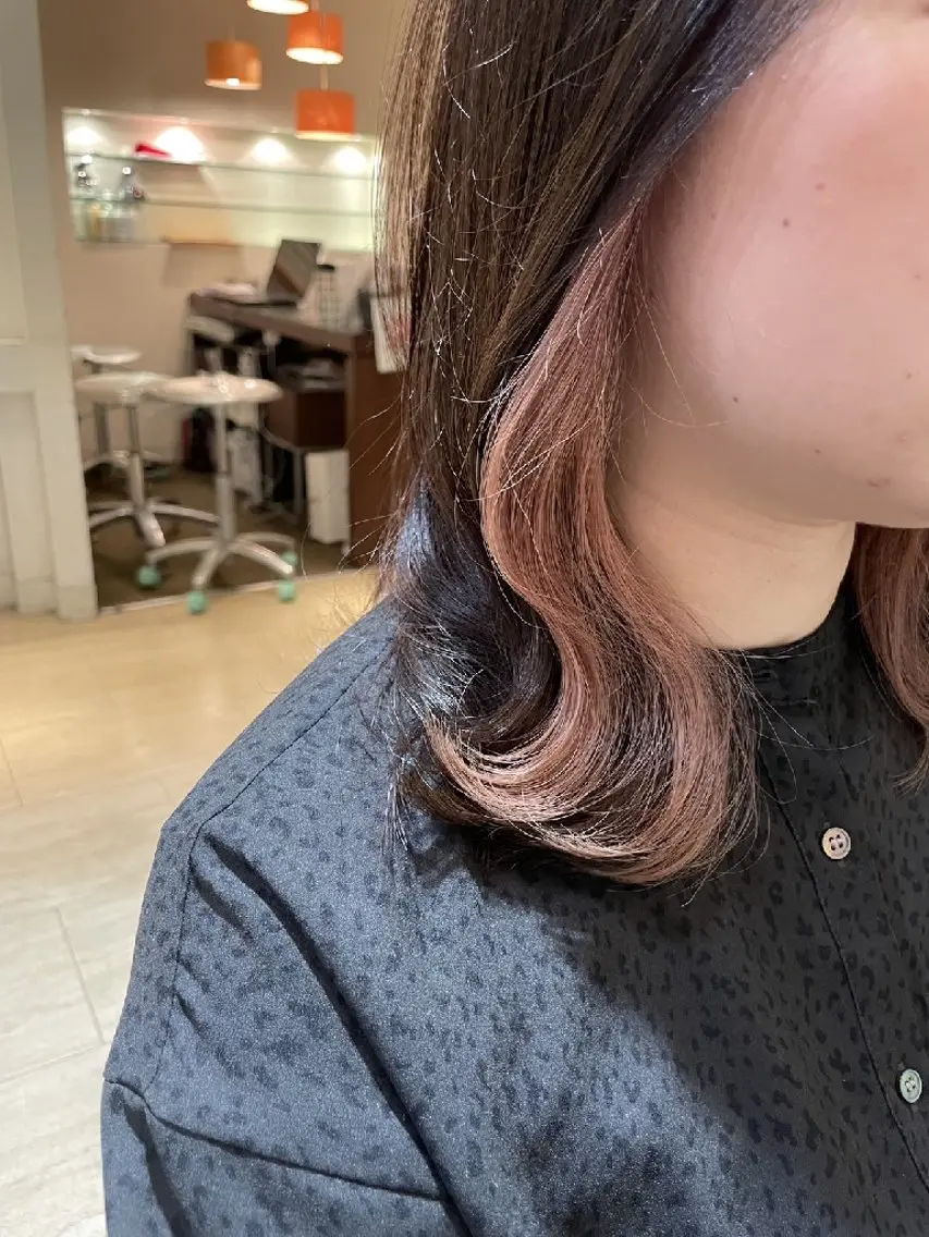 ミディアム 梶村 桃歌のヘアスタイル