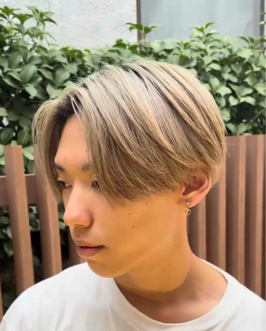 ミディアム カワバタ ダイキのヘアスタイル