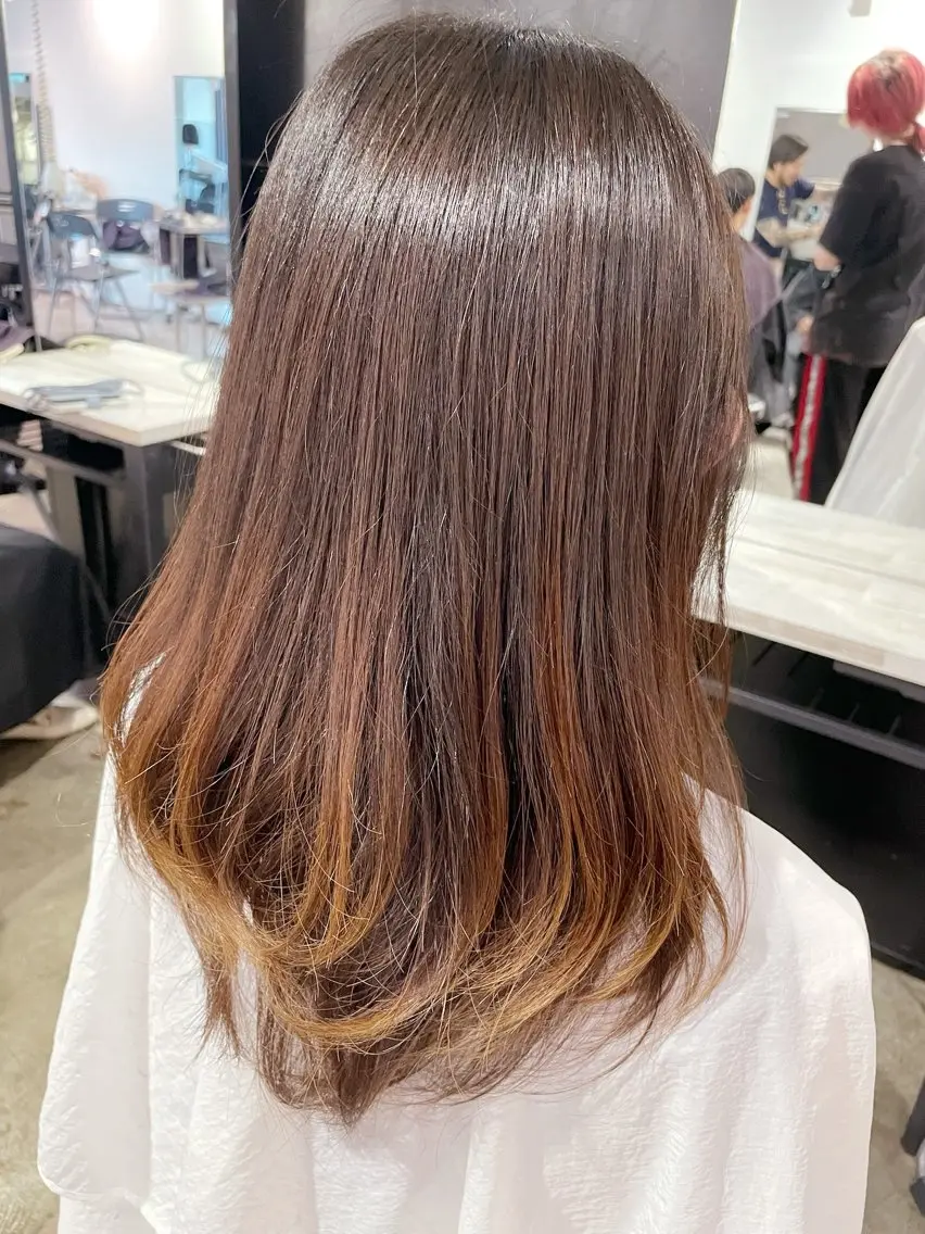 ミディアム カット mitchy モデル様募集中♪のヘアスタイル