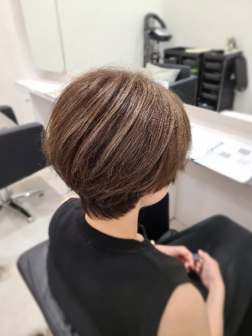 【大人気✨】似合わせカット(男性可)/日焼け止めスプレープレゼント✨の写真