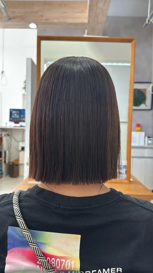 カラー ボブ glory/明笑 モデル募集中🎀のヘアスタイル