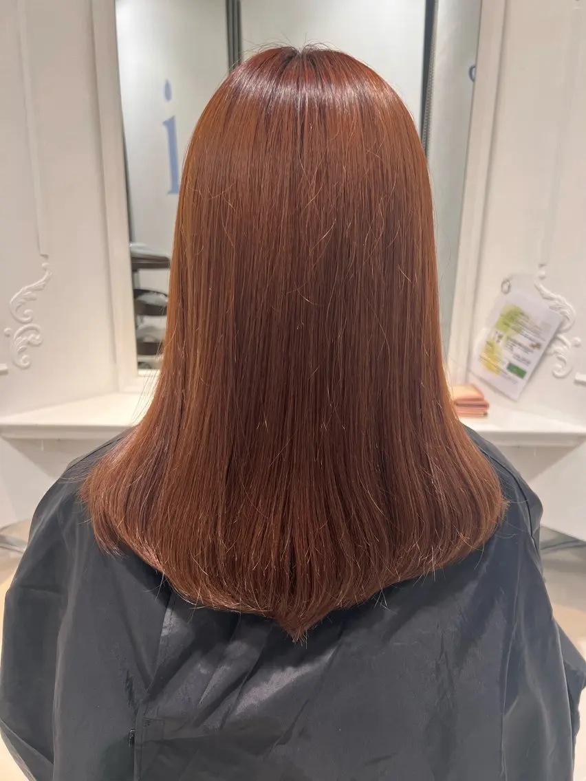 カラー 江村 璃久のヘアスタイル