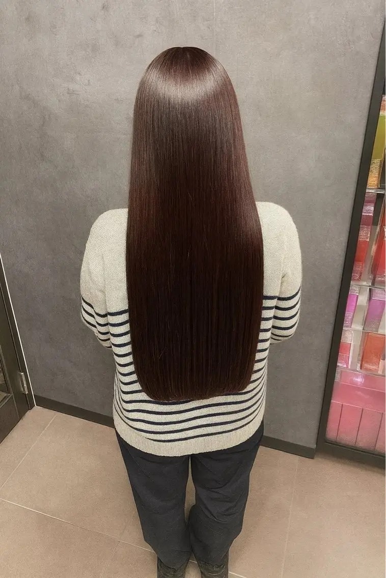 ロング カット ヘアカラー トリートメント CYNTHIADUE 店長| IRISUのヘアスタイル