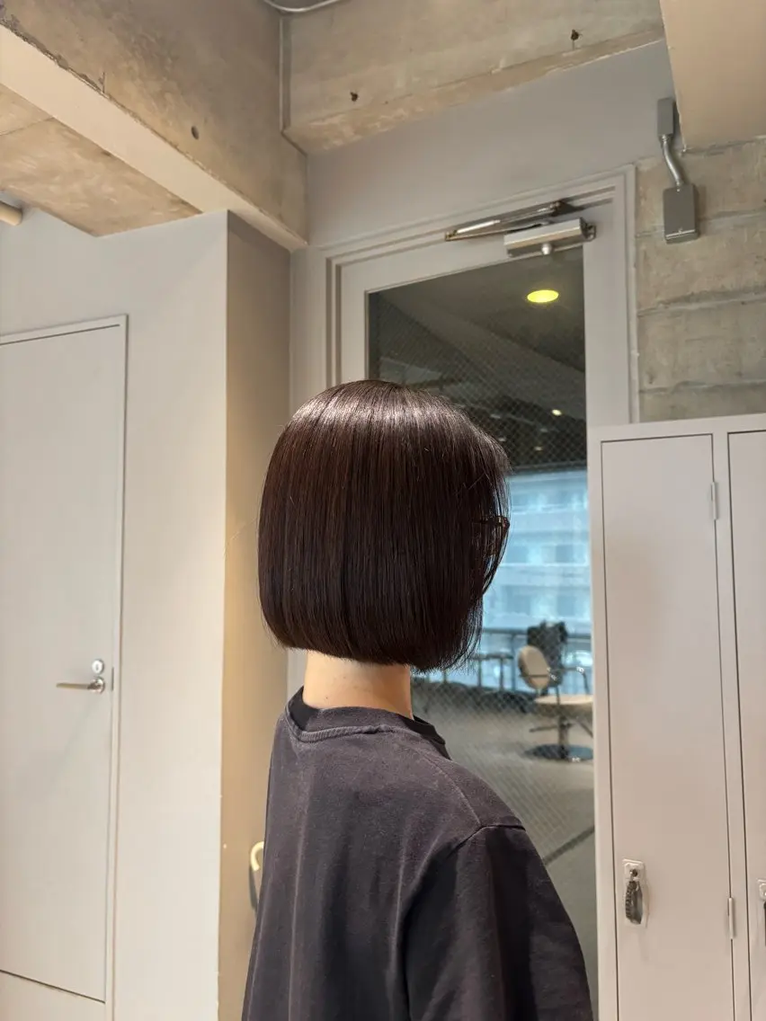 ミディアム カット 艶髪🫧 Suzunaのヘアスタイル
