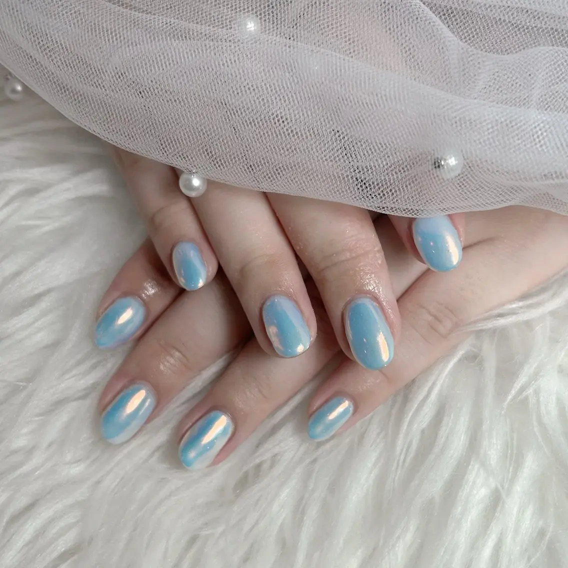 ネイル ワンカラーネイル ハンドネイル LAVISH momoneのネイルデザイン