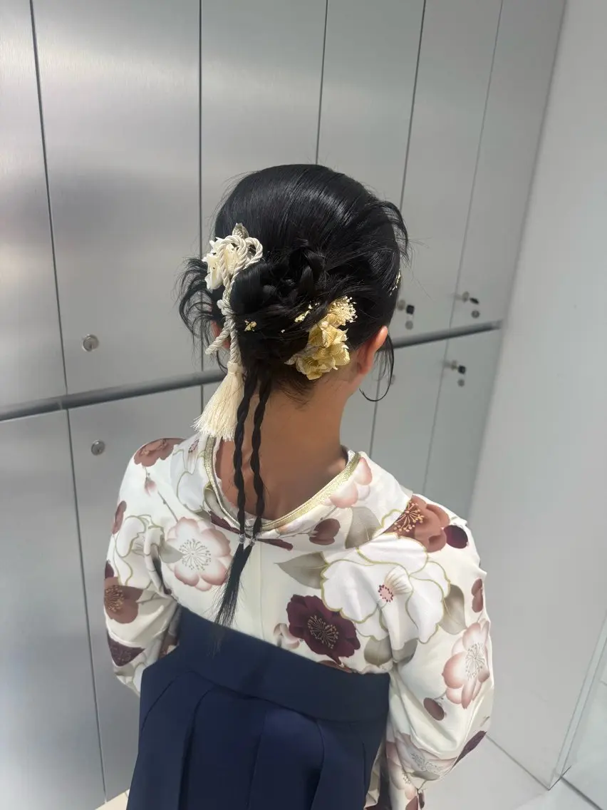 ロング ヘアアレンジ 着付け 🌈 YUUNA🌈のヘアスタイル