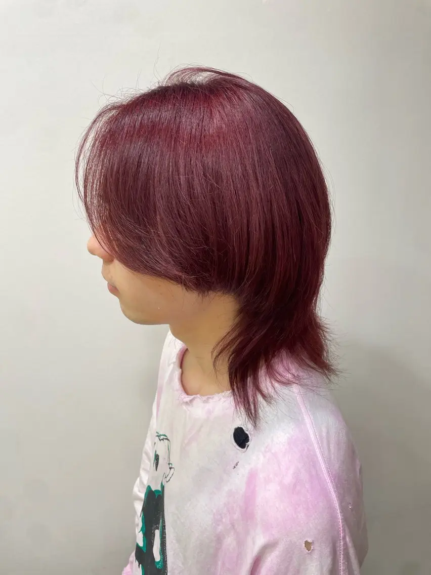 カラー ヘアカラー 林 菜穂実のヘアスタイル