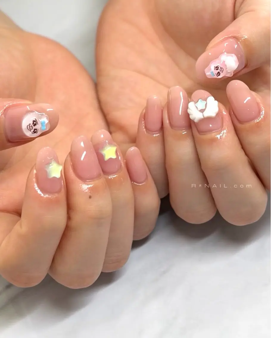 ネイル ワンカラーネイル ハンドネイル Riona / R*NAIL.comのネイルデザイン