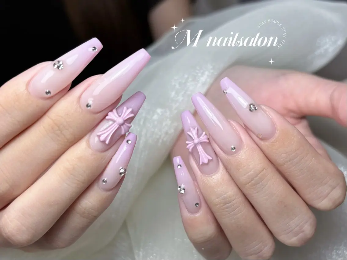 ネイル M 🌷Nail 長さだし専門店のネイルデザイン