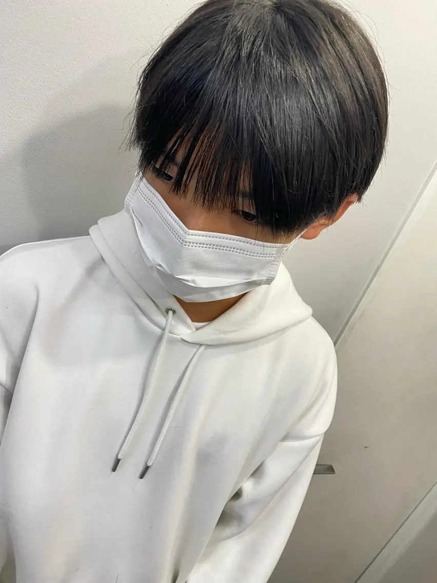【メンズ限定】カット＋ストレートパーマ（パーマ戻し）の写真