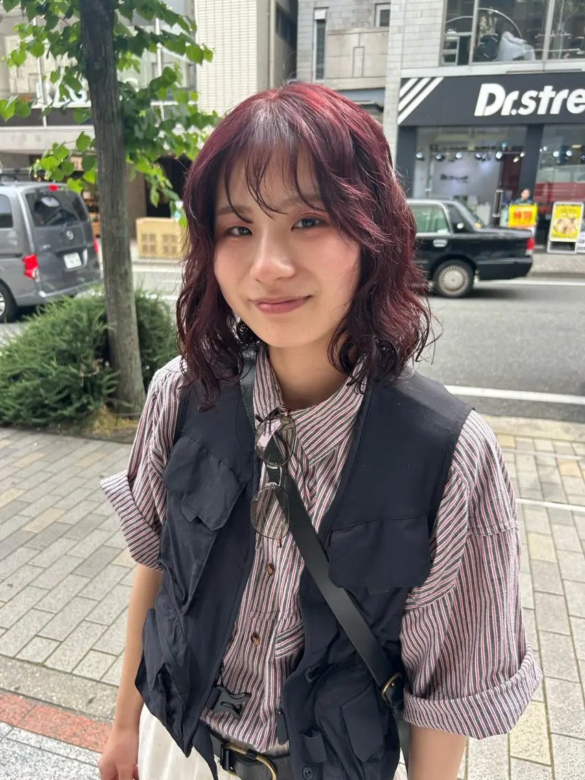 カラー stylist 倉本恋のヘアスタイル