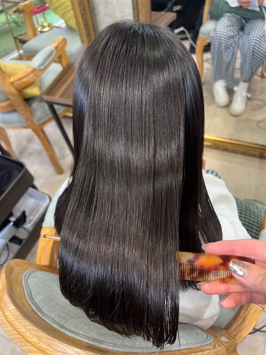 カラー カット✂️ 千夏のヘアスタイル