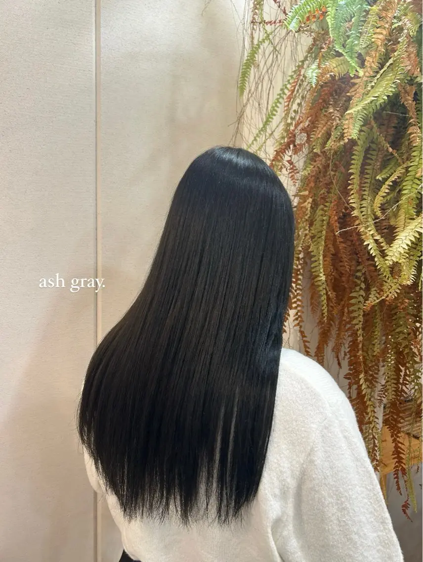 美髪カラー（ブリーチなし）＆クイックトリートメントの写真