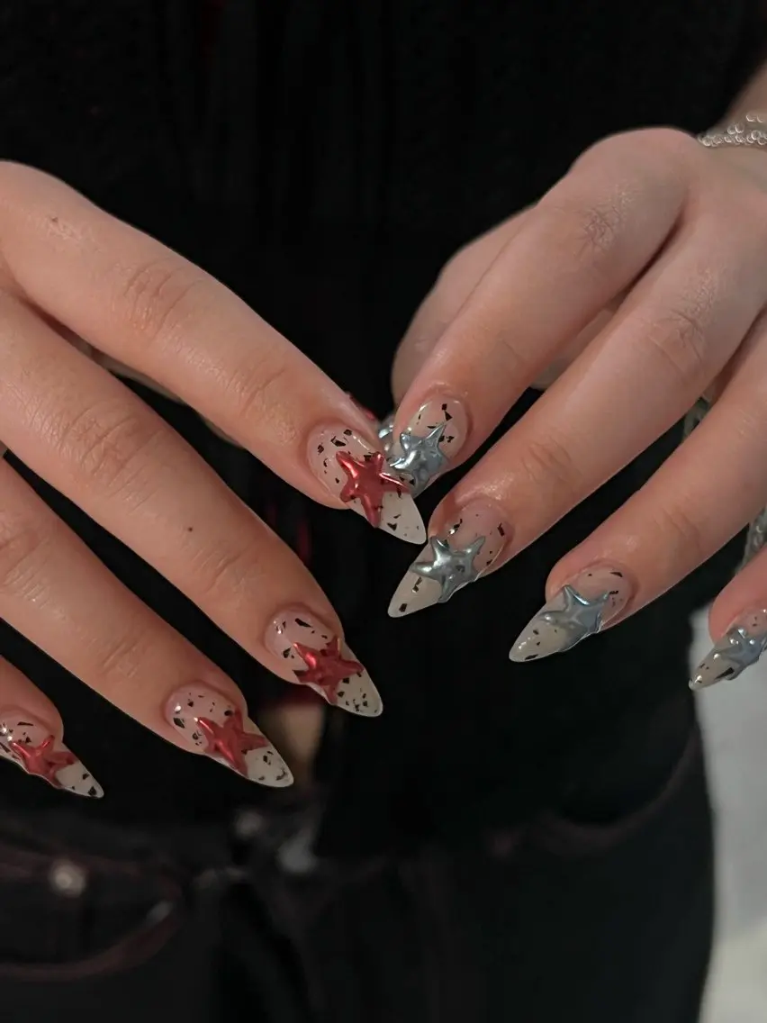 ネイル ハンドネイル Hata nail 🎀個性派ニュアンスのネイルデザイン