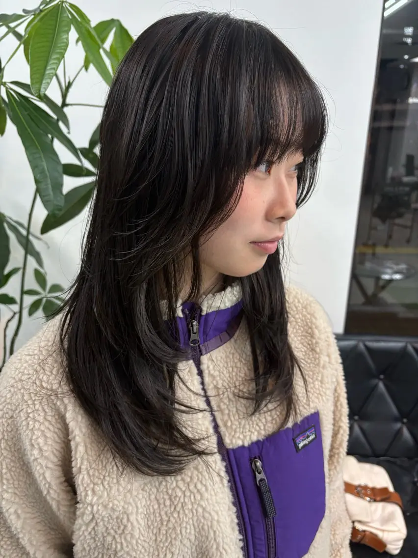 ロング カット 月野涼風 /レイヤーカットのヘアスタイル