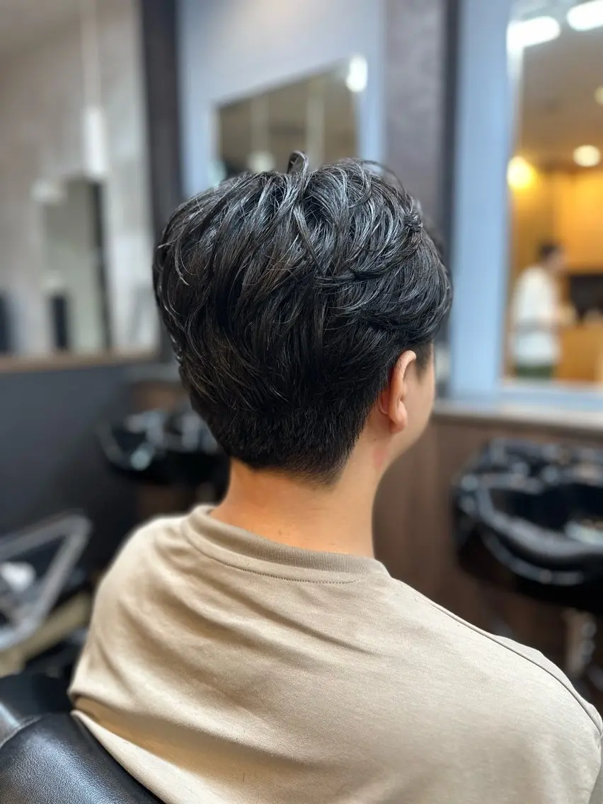 パーマ 大貫 真実也のヘアスタイル