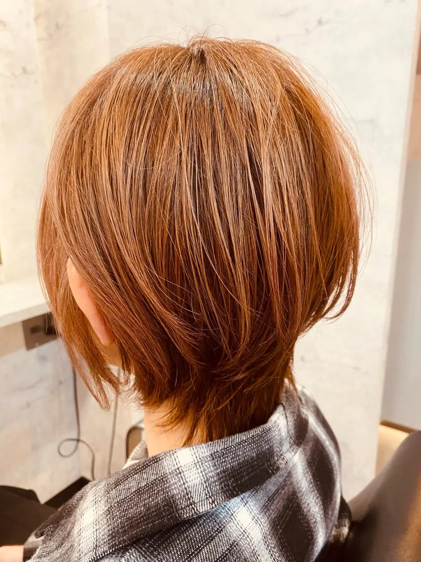ショート ハンサムショート ショートヘア ひばりヶ丘美容室 カット石井里佳のヘアスタイル