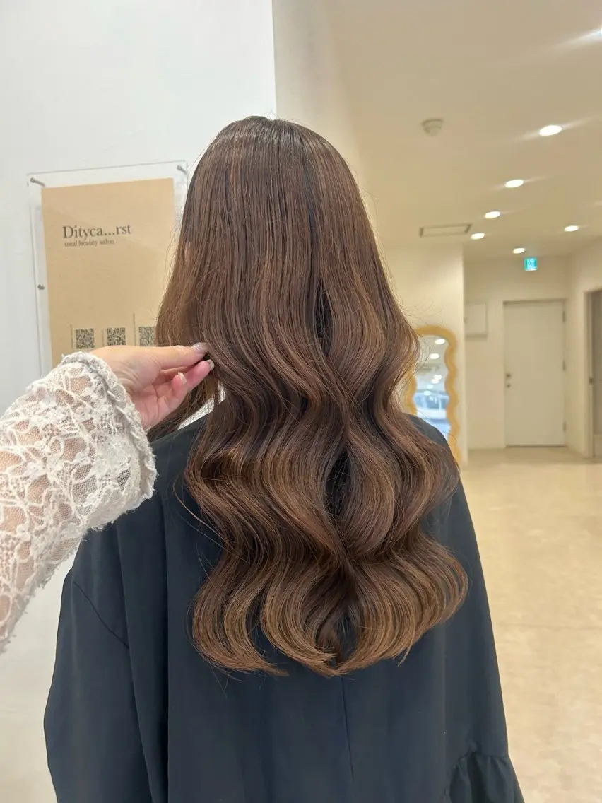 ヘアアレンジ デート SINO /韓国巻きのヘアスタイル
