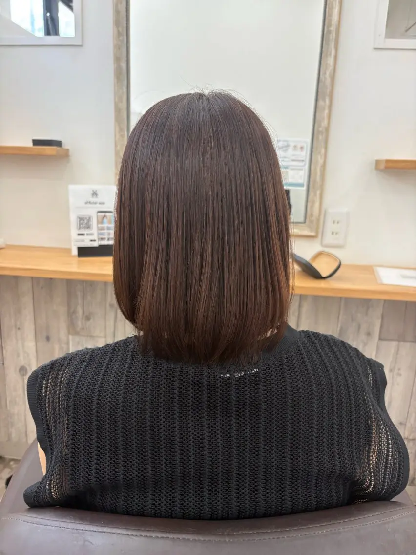 カラー 齋藤 香織のヘアスタイル