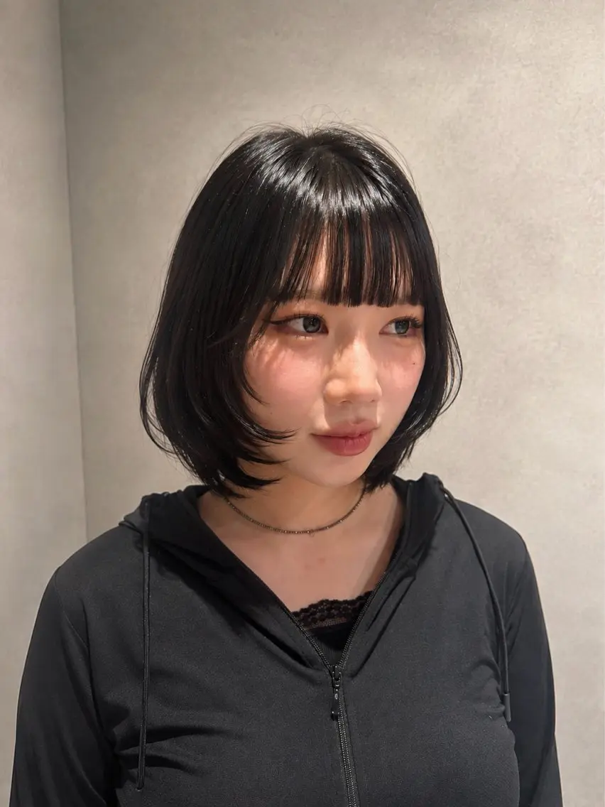 ミディアム カラー カット ヘアカラー karin/ ボブ♡レイヤー♡のヘアスタイル
