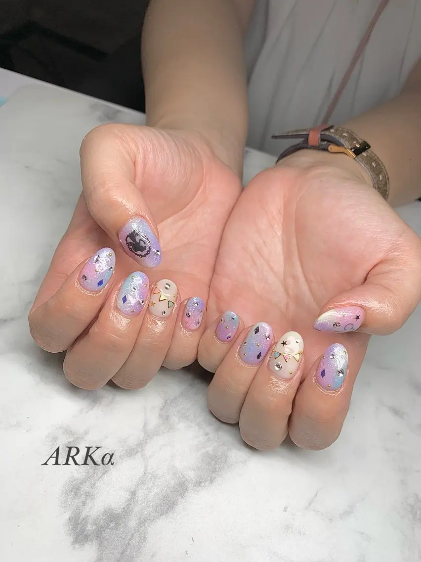 ネイル ハンドネイル Nailsalon ARKαのネイルデザイン