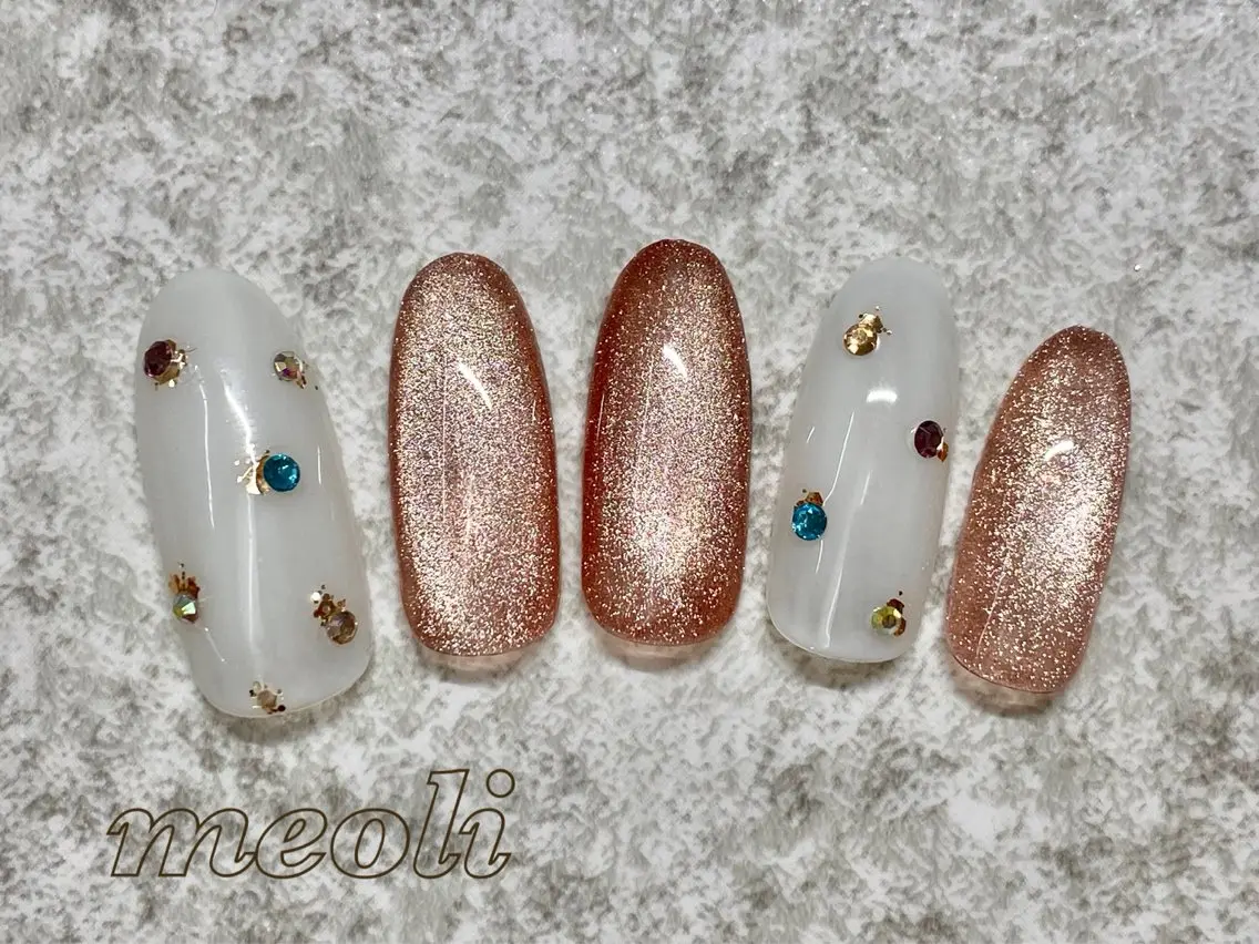 ネイル ハンドネイル nail salon meoli メグのネイルデザイン