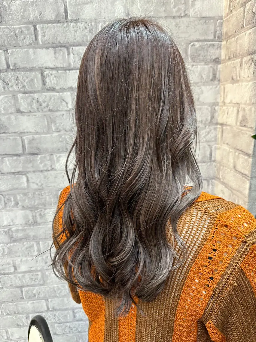 ロング カラー 髪質改善・縮毛矯正 白根凌二のヘアスタイル