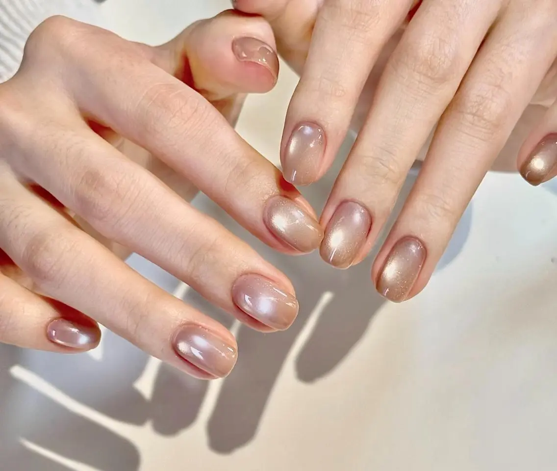 ネイル ハンドネイル ハンドケア 🍑 momo_nailのネイルデザイン