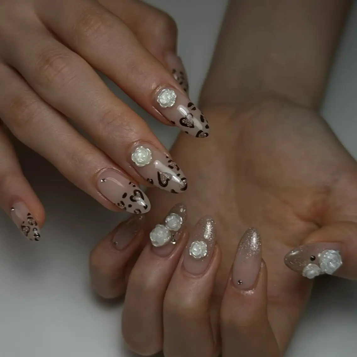 ネイル 持ち込み シンプルネイル ハンドネイル 彩 名のネイルデザイン