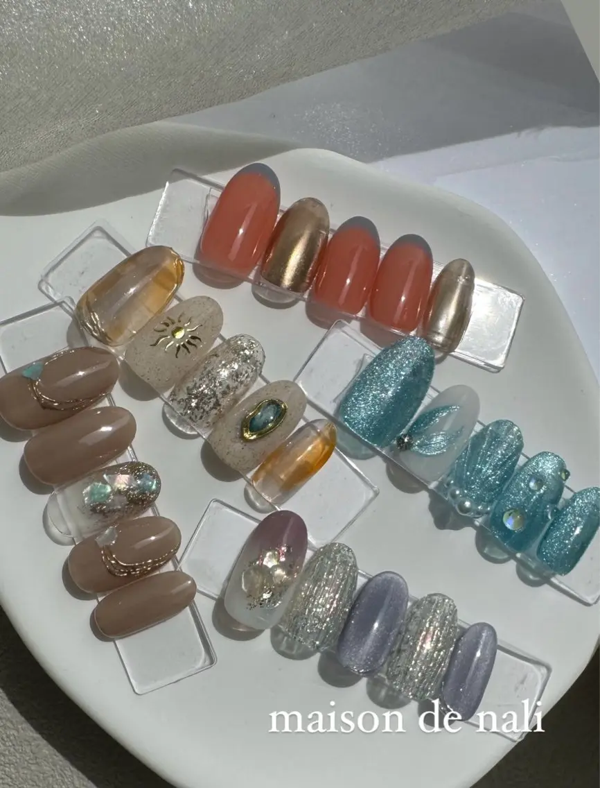 ネイル ハンドネイル 鶴田୨ৎmaison de NALIのネイルデザイン