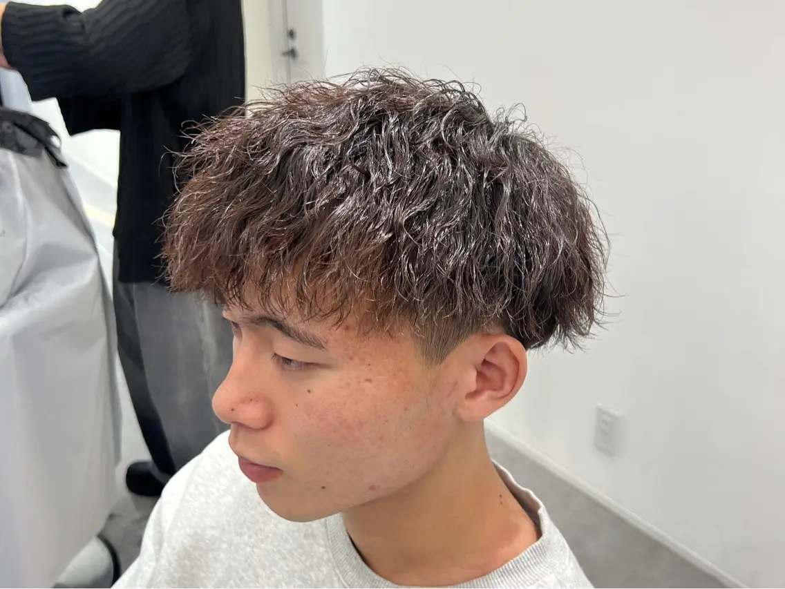 パーマ メンズ 町田No.1パーマ 特化✂︎小杉澪生のヘアスタイル